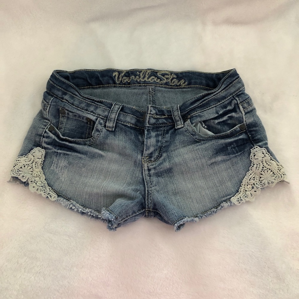 5/$25 Lace Denim Shorts